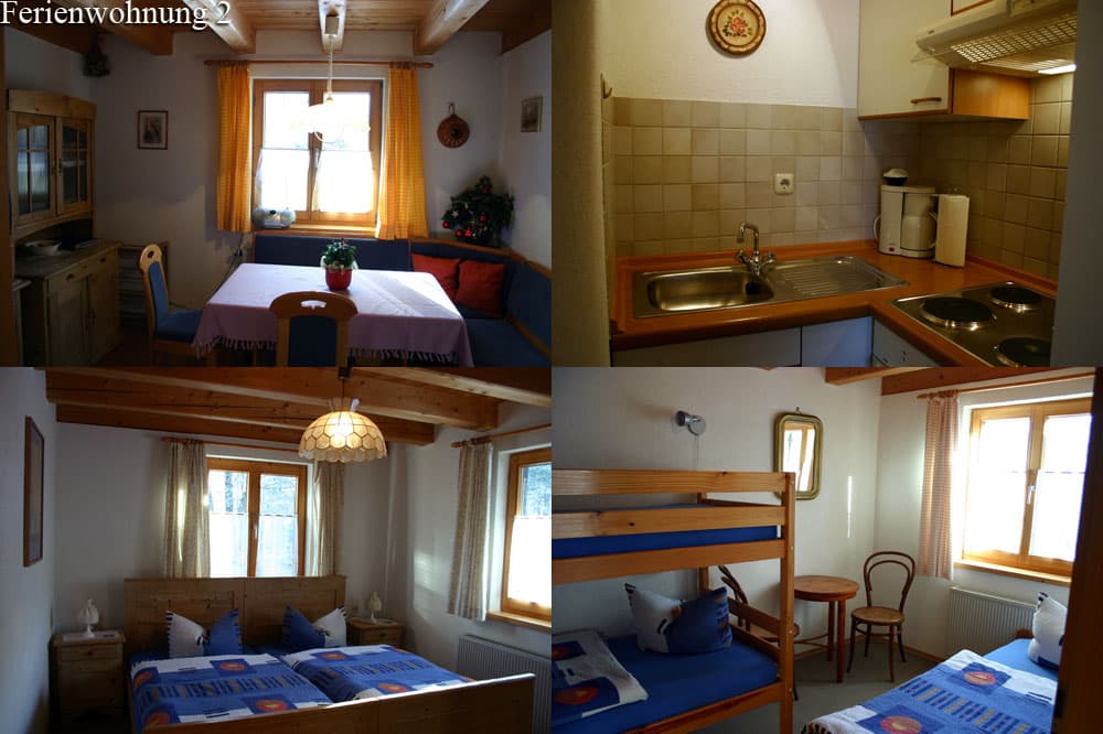 Vue intérieure de l'appartement de vacances 1