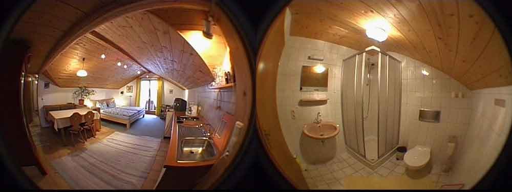 Vue intérieure de l'appartement de vacances 4